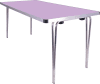 Gopak Contour 25 Folding Table - (W) 1520 x (D) 685mm - Lilac