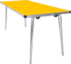 Gopak Contour 25 Folding Table - (W) 1830 x (D) 685mm - Yellow
