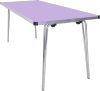 Gopak Contour 25 Folding Table - (W) 1830 x (D) 480mm - Lilac