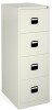 Bisley Contract 4 Drawer Steel Filing Cabinet 1321mm - White