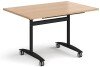 Dams Deluxe Rectangular Fliptop Meeting Table - 1200 x 800mm