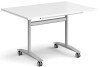 Dams Deluxe Rectangular Fliptop Meeting Table - 1200 x 800mm