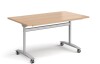 Dams Deluxe Rectangular Fliptop Meeting Table - 1400 x 800mm