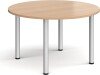 Dams Circular Radial Leg Meeting Table 1200mm