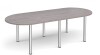 Dams Radial End Meeting Table 2400 x 1000mm