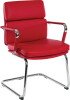 Teknik Deco Visitor Chair - Red