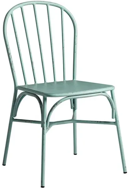 Zap Denver Sidechair - Retro Light Blue