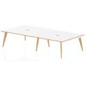 Dynamic Oslo Bench Desk Pod of 4 - 1600 x 1600mm