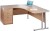 Dams Bulk Corner Desk with 3 Drawer Desk High Pedestal - 1400 x 1200mm
