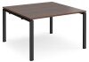 Dams Adapt Square Boardroom Table 1200 x 1200mm - Walnut