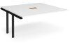 Dams Adapt Boardroom Table Add On Unit 1600 x 1600mm with Central Cutout 272 x 132mm - White
