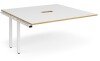 Dams Adapt Boardroom Table Add On Unit 1600 x 1600mm with Central Cutout 272 x 132mm