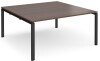 Dams Adapt Square Boardroom Table 1600 x 1600mm - Walnut