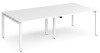 Dams Adapt Rectangular Boardroom Table 2400 x 1200mm