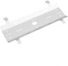 Dams Double Drop Down Cable Tray & Bracket - 1200mm - White