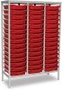 Monarch 45 Shallow Tray Unit - Red