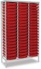 Monarch 57 Shallow Tray Unit - Red