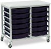 Monarch 12 Shallow Tray Unit - Dark Blue