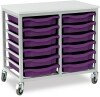 Monarch 12 Shallow Tray Unit - Purple