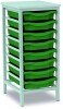 Monarch 8 Shallow Tray Unit - Green