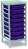 Monarch 8 Shallow Tray Unit - Purple