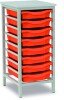 Monarch 8 Shallow Tray Unit - Tangerine