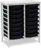 Monarch 16 Shallow Tray Unit - Black