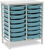 Monarch 16 Shallow Tray Unit - Metal Blue