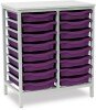 Monarch 16 Shallow Tray Unit - Purple