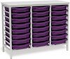 Monarch 24 Shallow Tray Unit - Purple