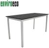 Gopak Enviro Eco Jet Black Outdoor Table - 1500mm x 675mm