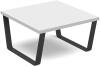 Dams Encore² Modular Small Coffee Table with Black Sled Frame