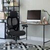 Nautilus Ergo Luxury Mesh 24 Hour Executive Chair - Black