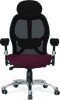 Nautilus Ergo Two Tone Luxury Mesh 24 Hour Executive Chair - Purple