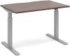 Dams Elev8 Mono Height Adjustable Electronic Desk - 1200 x 800mm - Walnut