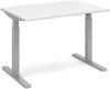 Dams Elev8 Mono Height Adjustable Electronic Desk - 1600 x 800mm - White