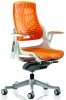 Dynamic Zure Elastomer Chair - Elastomer Orange