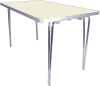 Gopak Economy Folding Table (W) 1220 x (D) 685mm - Vanilla