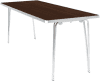 Gopak Economy Folding Table - (W) 1830 x (D) 685mm - Walnut