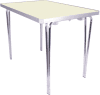 Gopak Economy Folding Table - (W) 915 x (D) 610mm - Vanilla
