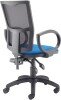 TC Calypso II Mesh Chair with Fixed Arms - Royal Blue