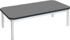 Gopak Enviro Silver Frame Coffee Table - Rectangular 1200 x 600mm - Storm