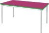 Gopak Enviro Rectangular Classroom Tables - (W) 1200 x (D) 600mm - Fuchsia