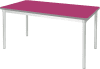 Gopak Enviro Rectangular Classroom Table - (W) 1400 x (D) 750mm - Fuchsia