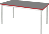 Gopak Enviro Rectangular Classroom Table - (W) 1400 x (D) 750mm - Storm