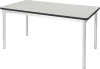 Gopak Enviro Rectangular Classroom Table - (W) 1400 x (D) 750mm - Snow Grit