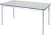 Gopak Enviro Rectangular Classroom Tables - (W) 1200 x (D) 600mm - Snow Grit