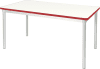 Gopak Enviro Rectangular Classroom Table - (W) 1400 x (D) 750mm - White