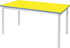 Gopak Enviro Rectangular Classroom Tables - (W) 1200 x (D) 600mm - Yellow