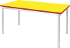 Gopak Enviro Rectangular Classroom Tables - (W) 1200 x (D) 600mm - Yellow